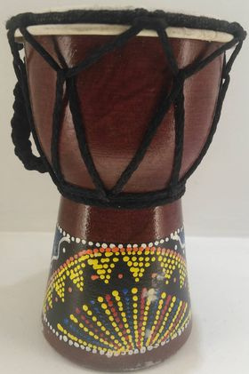 Wooden Djembe 8,5'' - καφέ |  Djembes στο Pegasus Music Store